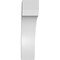 Ekena Millwork 3 1/2-in. W x 10-in. D x 14-in. H Legacy Architectural Grade PVC Knee Brace BRCP035X10X14LEC - alternate 5
